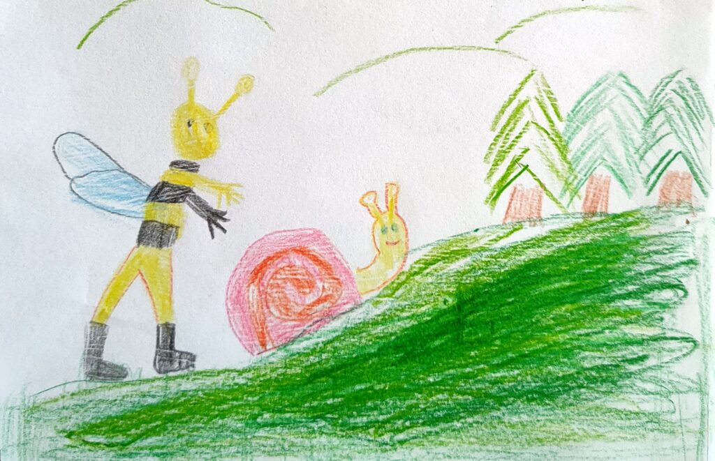 Meduška a slimáčik (Maťka Jaloviarová)